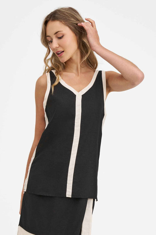 Women's Woven Sleeveless Top