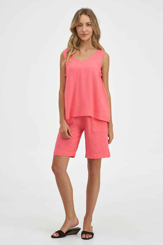 Women's Woven Sleeveless Top