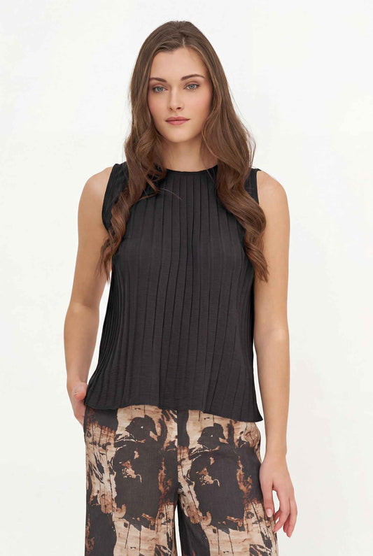 Women's Woven Top - Sleeveless