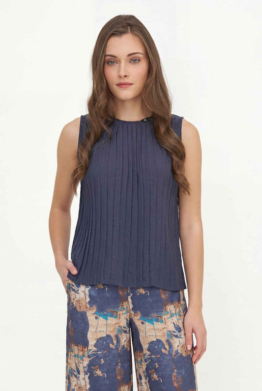 Women's Woven Top - Sleeveless