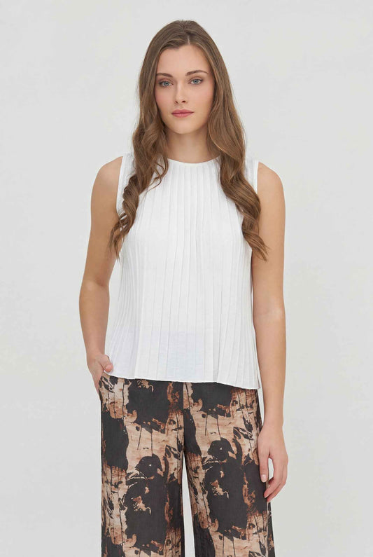Women's Woven Top - Sleeveless