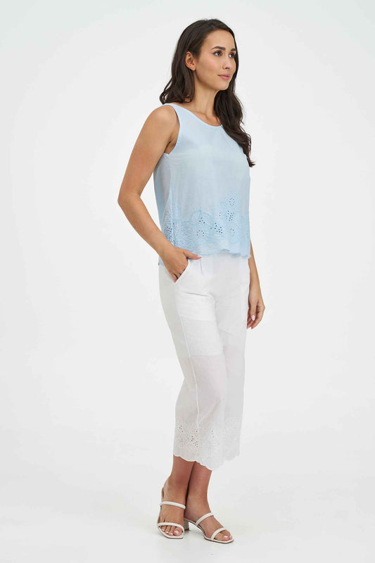 Women's Woven Sleeveless Top