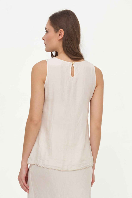Women's Woven Top - Sleeveless
