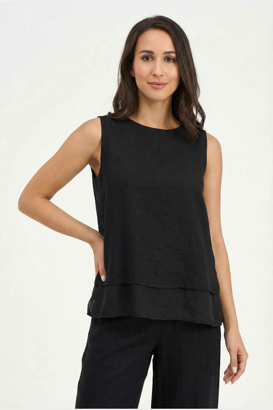 Women's Woven Sleeveless Top