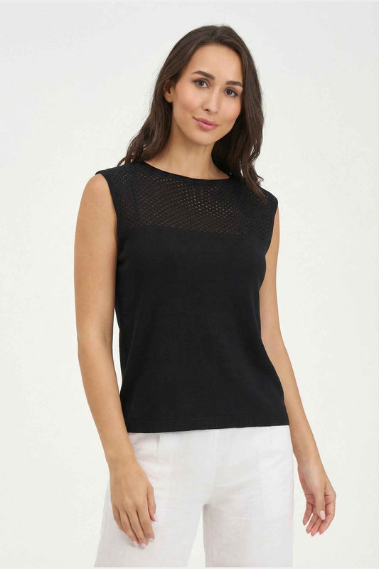 Women's Knit Sleeveless Top