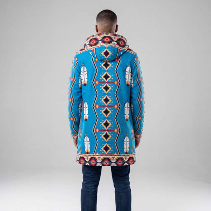 OLDTRIBES™ Sky Blue Long Coat