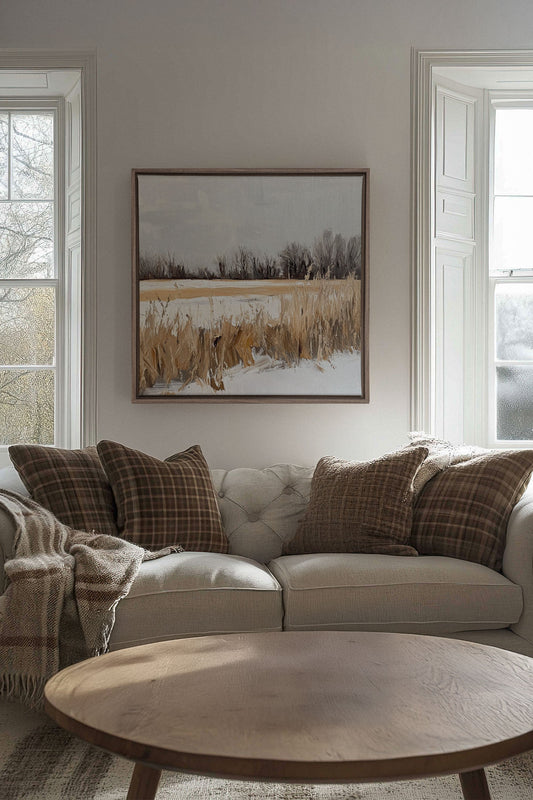 WINTERFELDER, Werk auf gespannter Leinwand