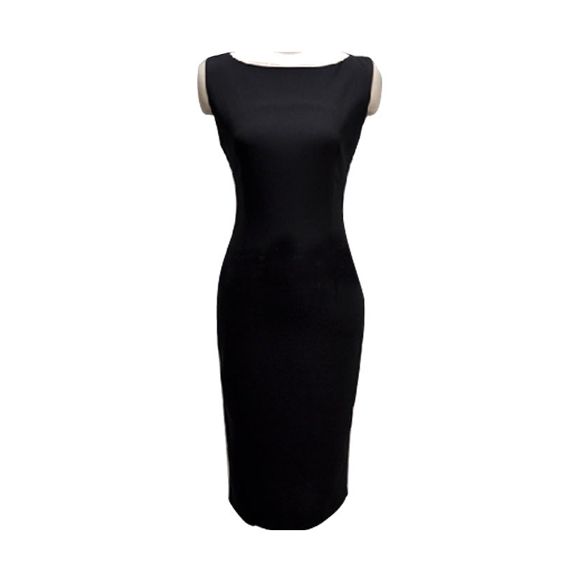 Women's Summer Office Dress | Sleeveless Knee-Length Sheath Dress