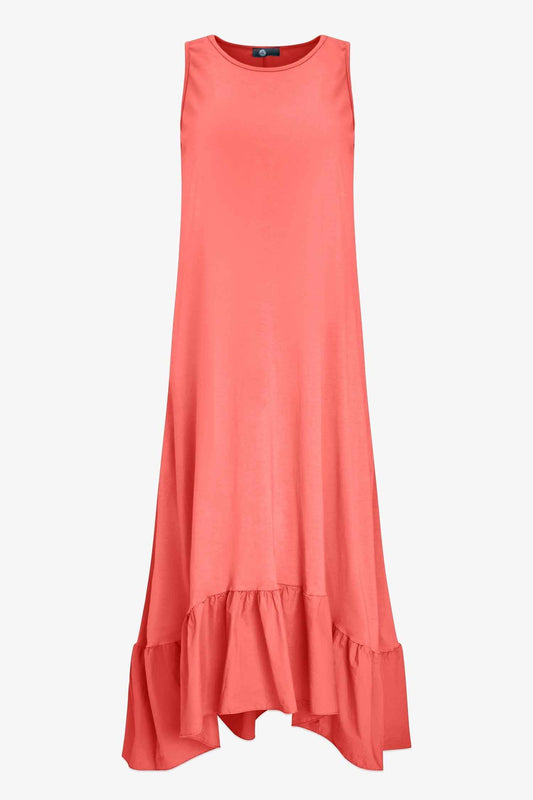 Women's Knit Woven Combo Dress