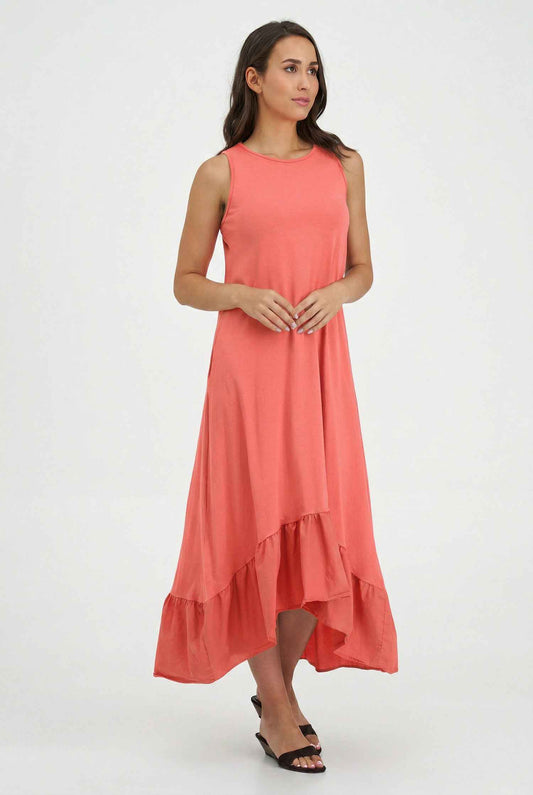 Women's Knit Woven Combo Dress