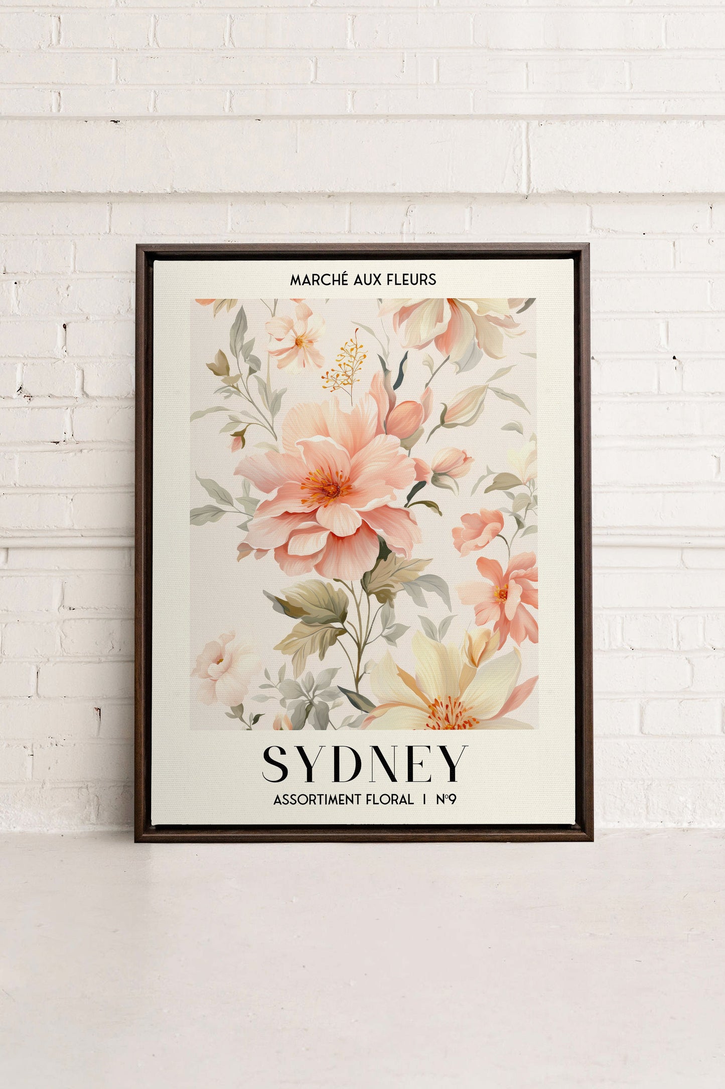 SYDNEY, Mischtechnik auf gespannter Leinwand