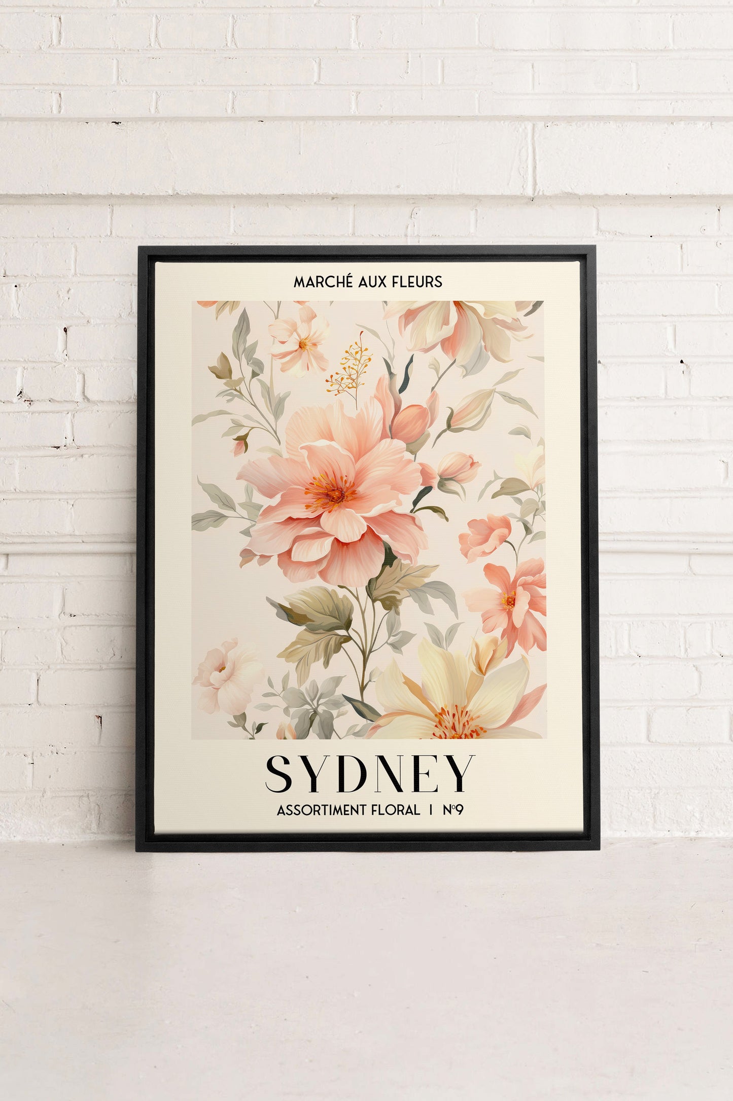 SYDNEY, Mischtechnik auf gespannter Leinwand