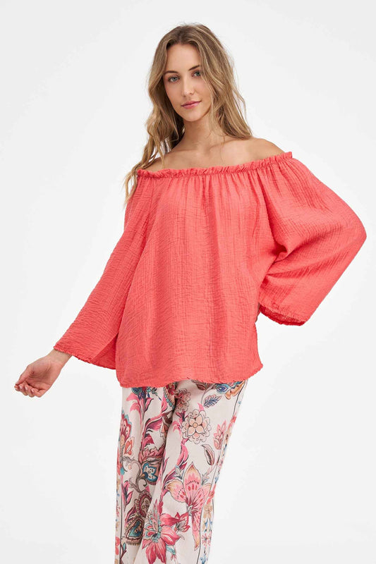 Women's Woven Tunic Top