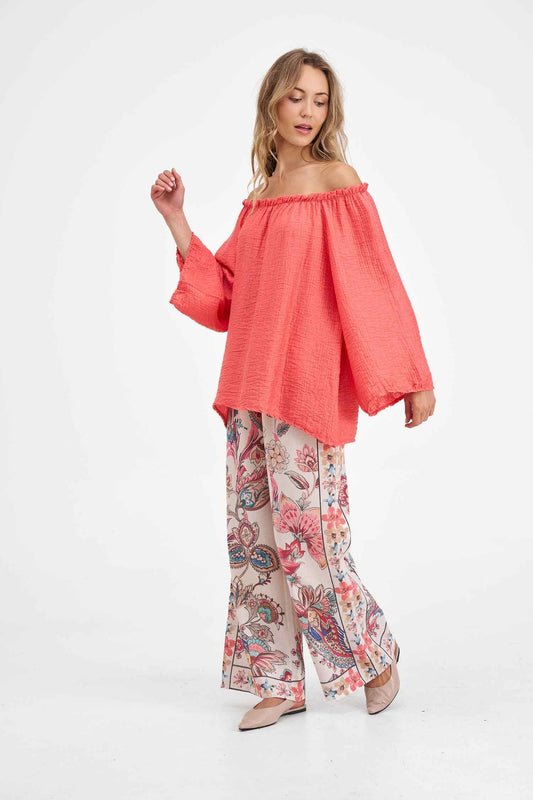 Women's Woven Tunic Top