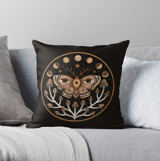 Modern Linen Pillow Cover – Minimalist Geometric Cushion Case for Home Décor