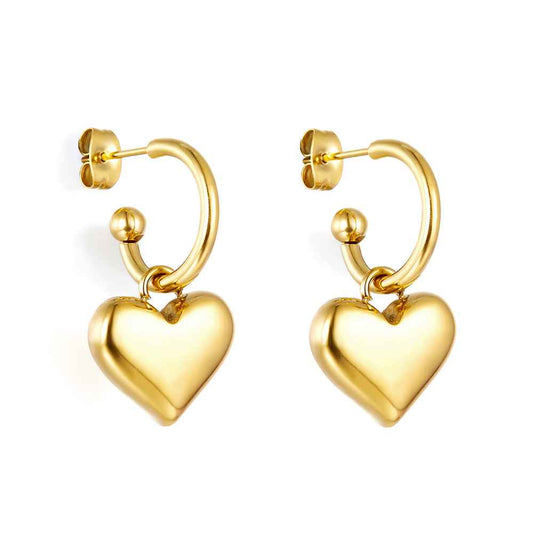 Classic Heart Studs