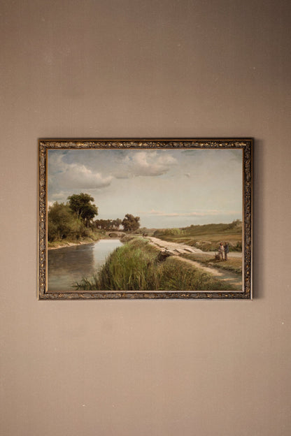 GEMÜTLICHE REISE, VINTAGE-BRONZE-UMGEBUNG