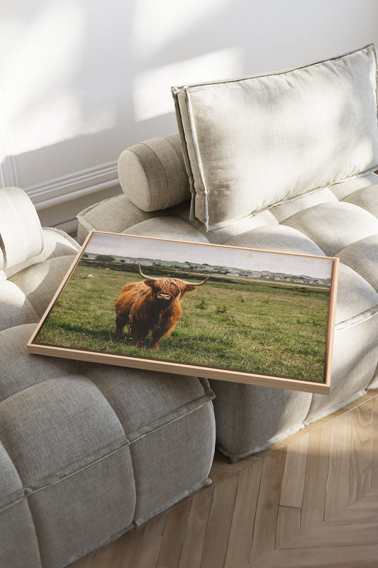 RUSTIC LEGEND, Mischtechnik auf Leinwand