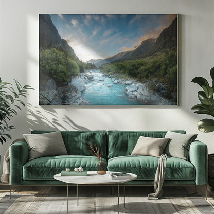 Wandkunst Copland River