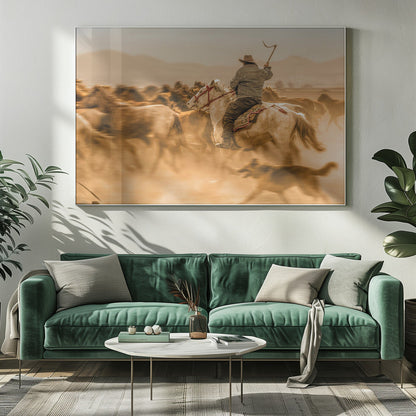 Wandbild Wilde Pferde (alias Yılkı Atları)
