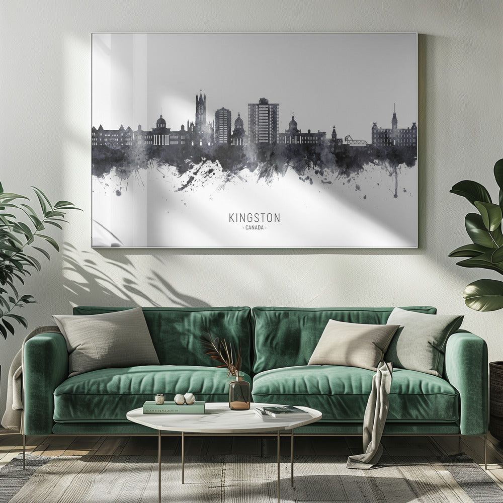Wandkunst Kingston Kanada Skyline