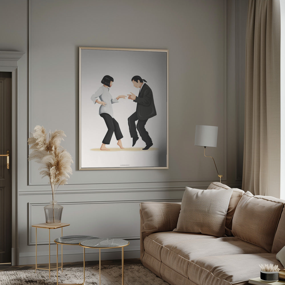 Wandbild Pulp Fiction Leinwanddruck