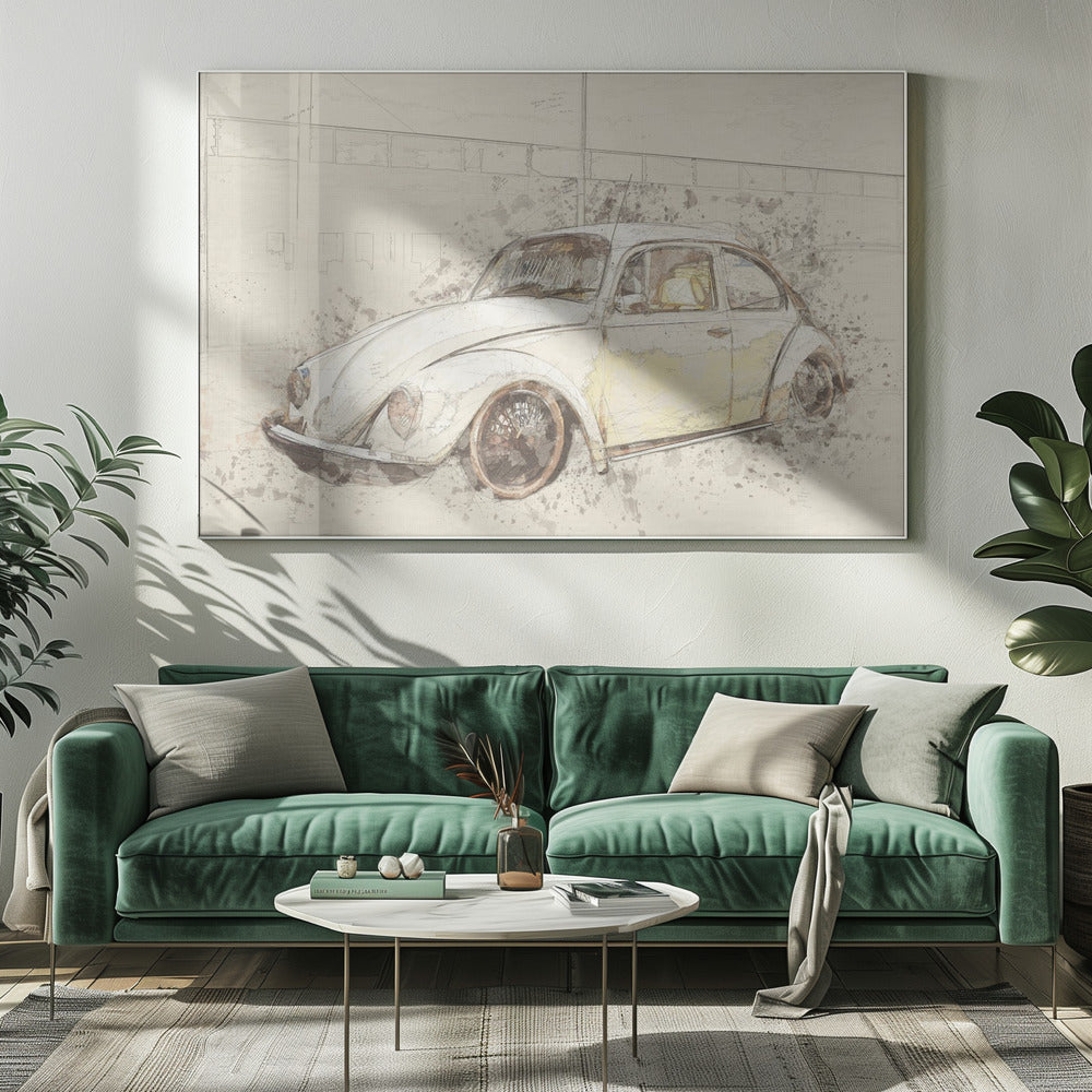 Wandbild VW Volkswagen