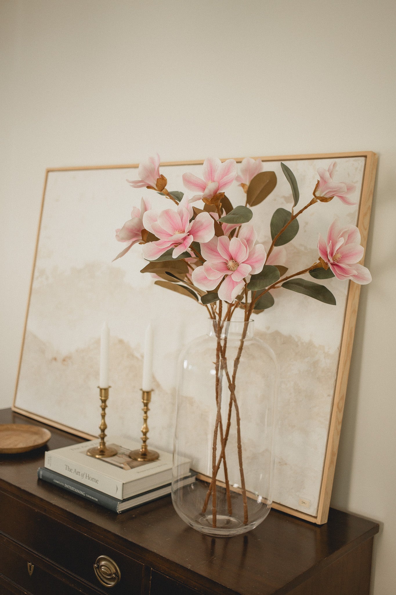 Magnolie mit Echt-Haptik