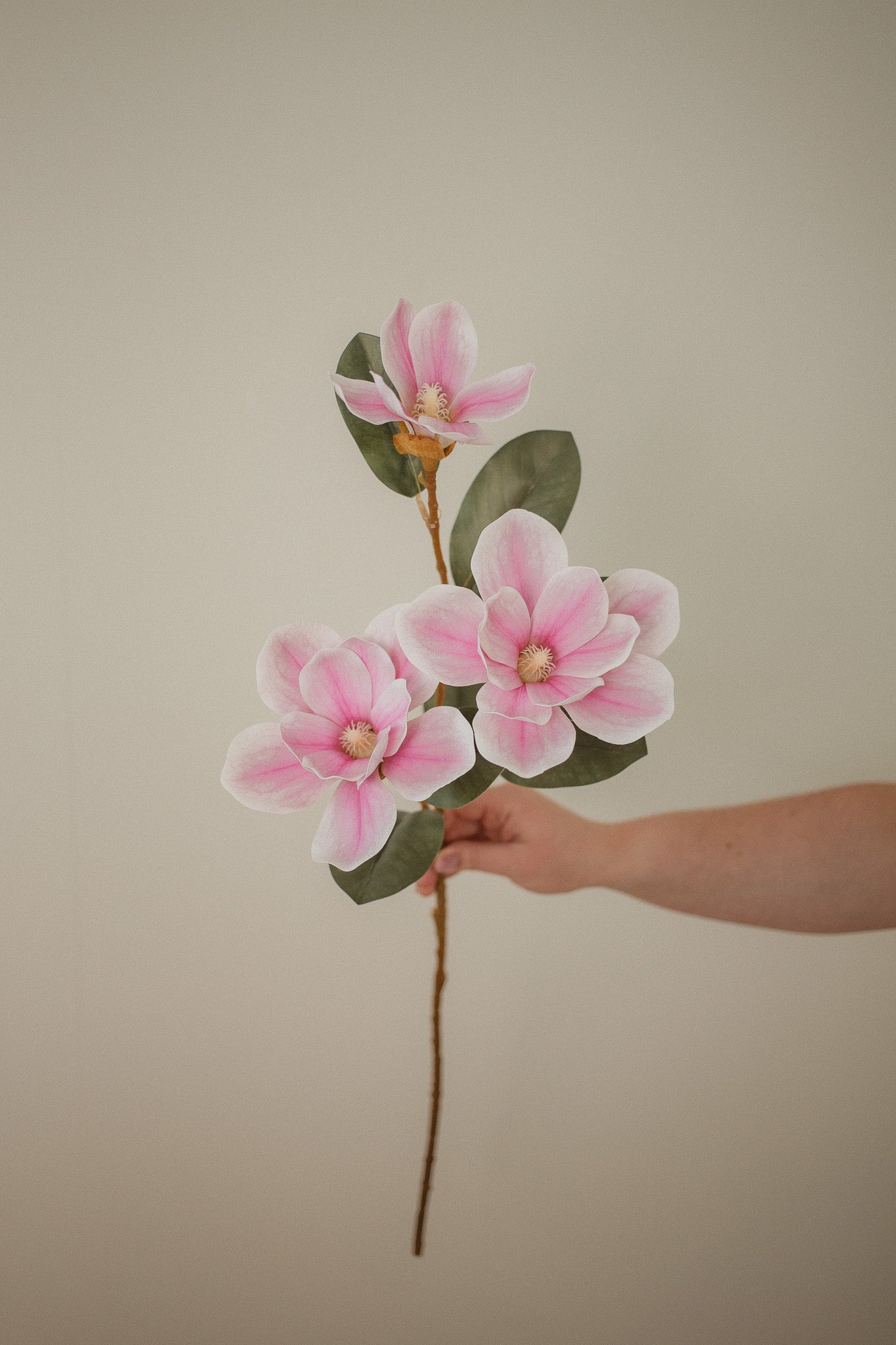 Magnolie mit Echt-Haptik
