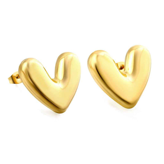 Classic Heart Studs