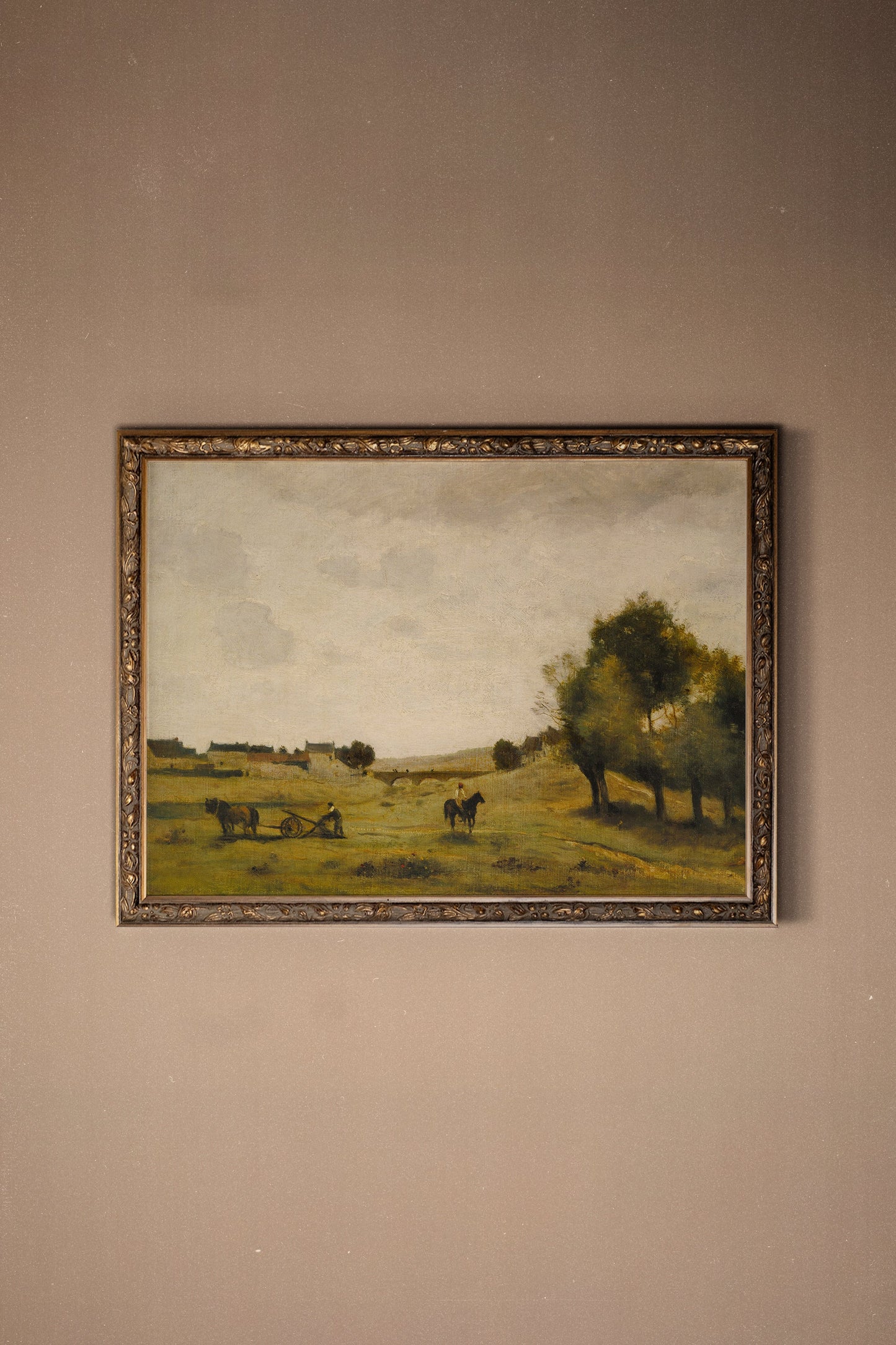 Fields Awake, Vintage Bronze Frame