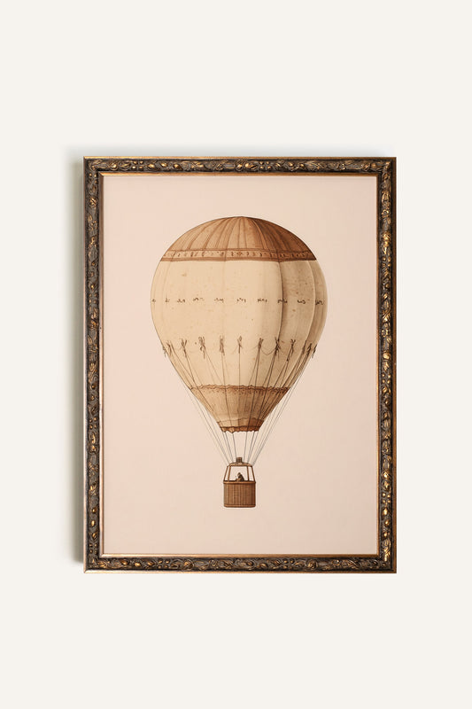VINTAGE HEISSLUFTBALLON, VINTAGE BRONZERAUM