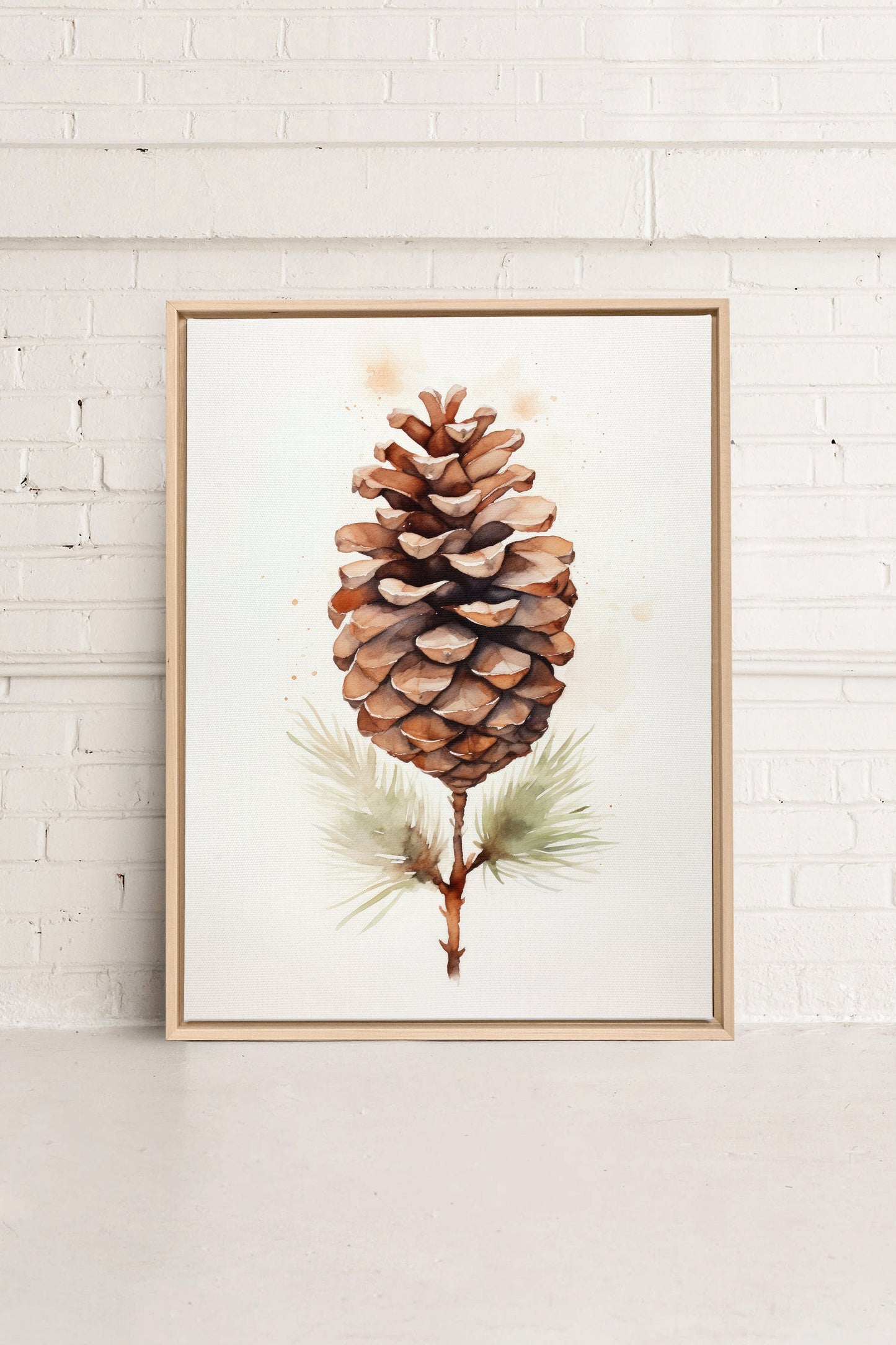 Pine haven, Kunst auf gespannter Leinwand