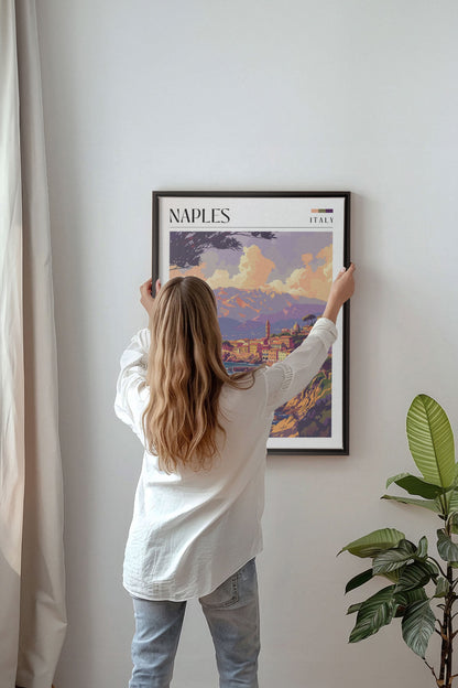 Neapel, Mischtechnik auf Leinwand