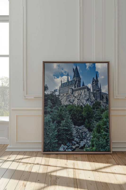 FESTUNG DES WISSENS, Kunstwerk auf gespannter Leinwand