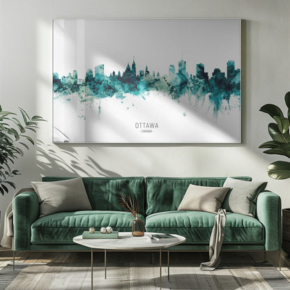 Wandkunst Ottawa Kanada Skyline