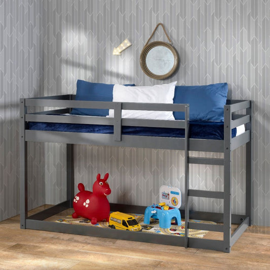 Barney Etagenbett Hochbett - Grau