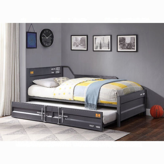 Kamotsu Daybed mit Ausziehbett - Gunmetal Grey