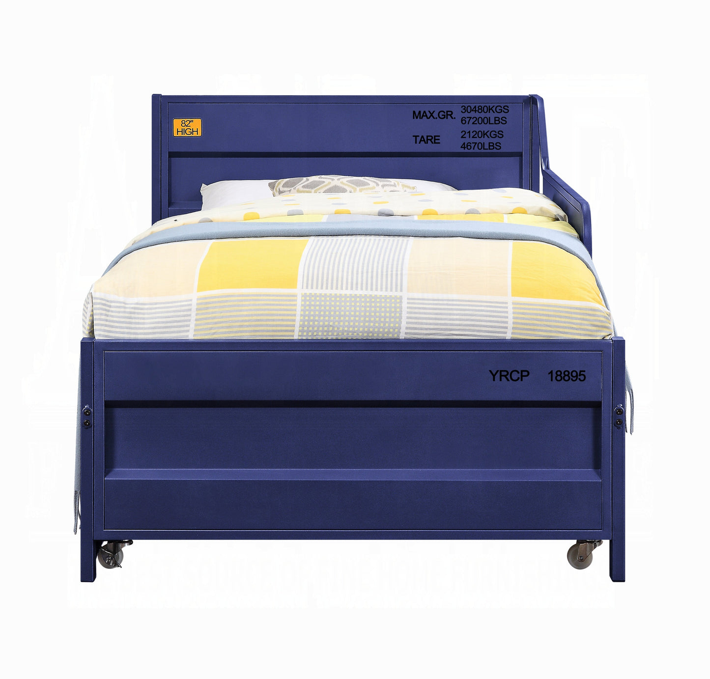 Kamotsu Tagesbett mit Ausziehbett - Blau