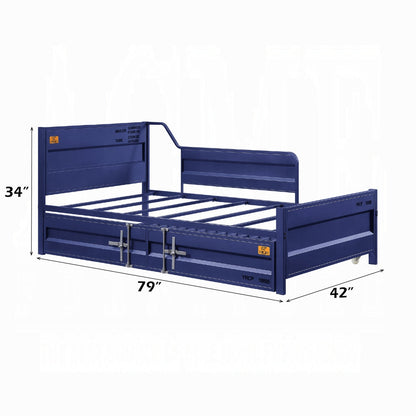 Kamotsu Tagesbett mit Ausziehbett - Blau