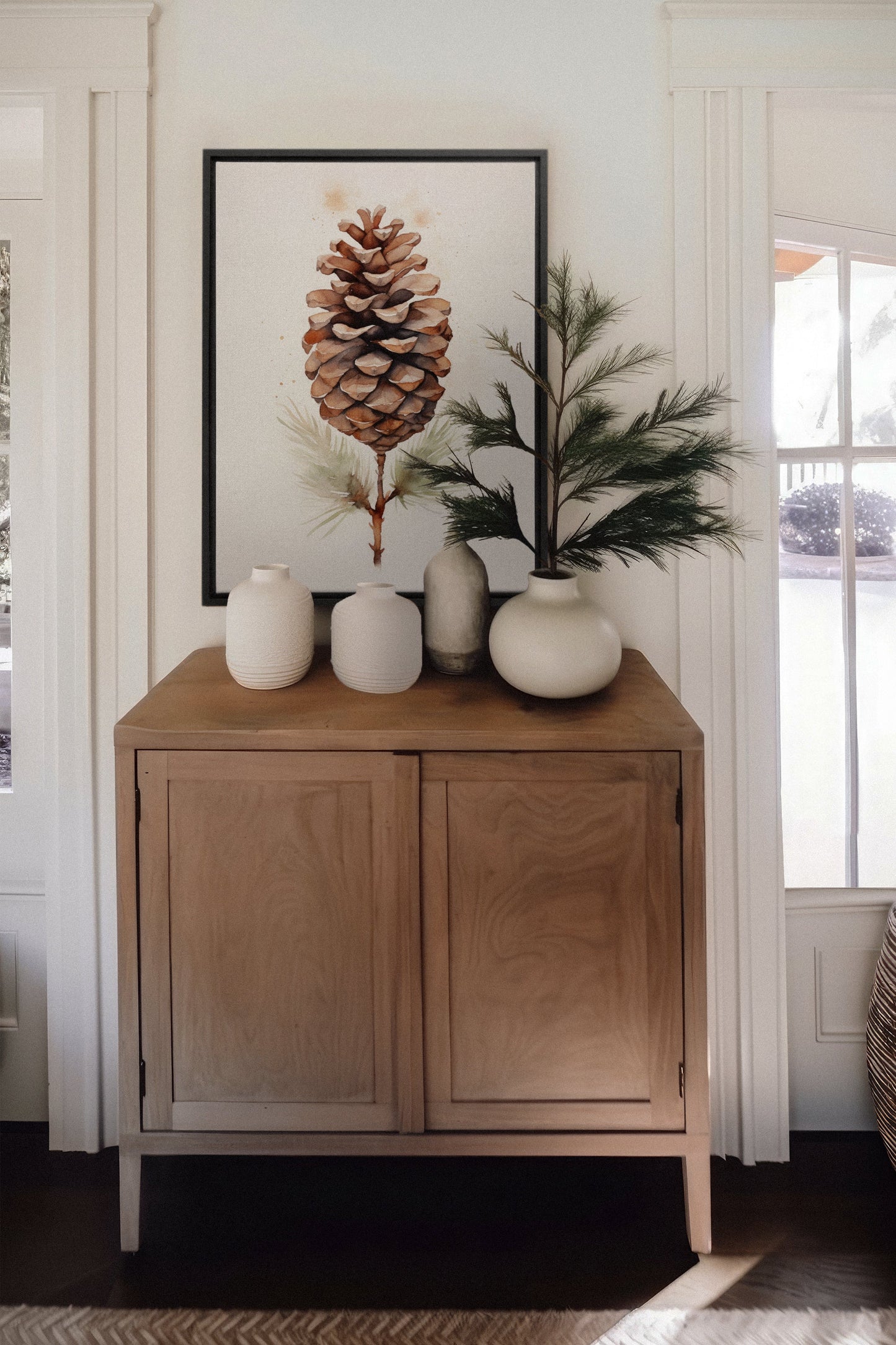 Pine haven, Kunst auf gespannter Leinwand