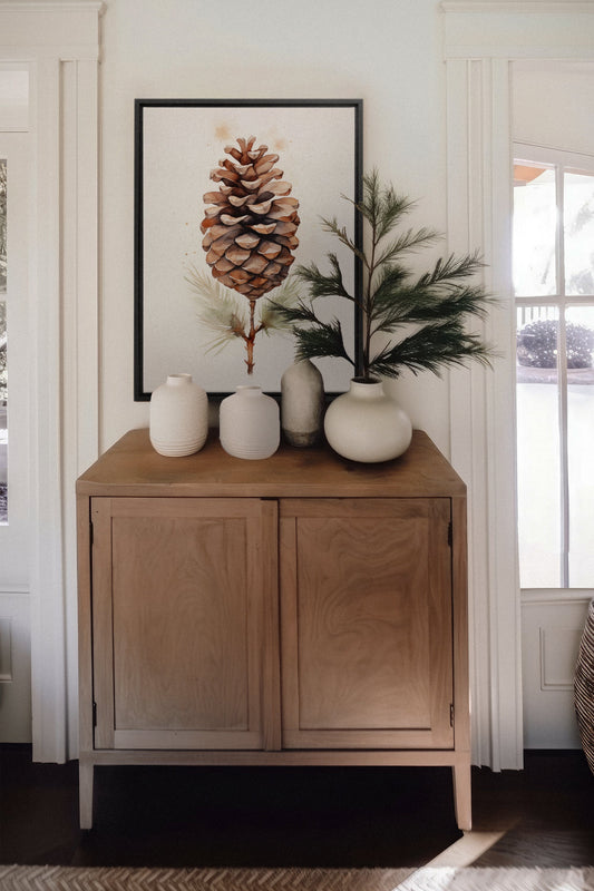 Pine haven, Kunst auf gespannter Leinwand