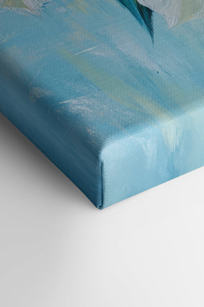 AURORE FLORALE, stretched canvas artwork
