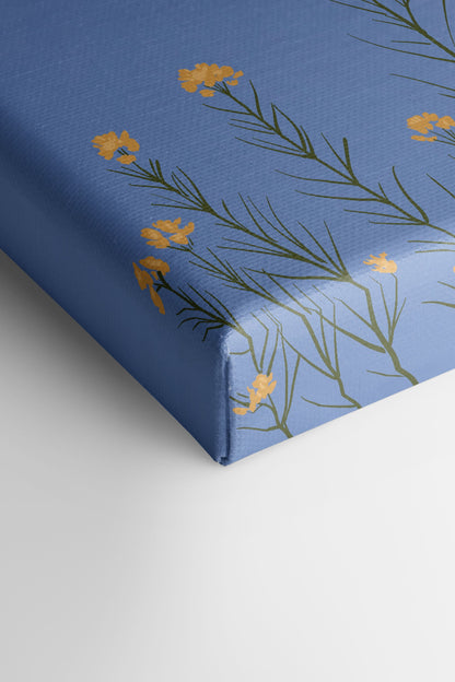 CITRUS BLOOM, Stretched canvas artwork
