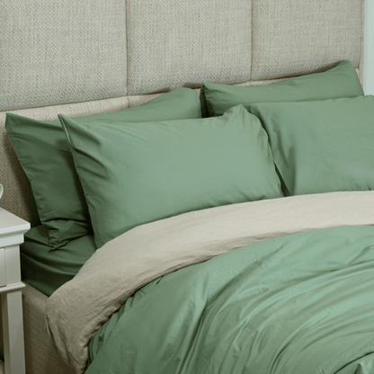 Washed Percale Sheet Set