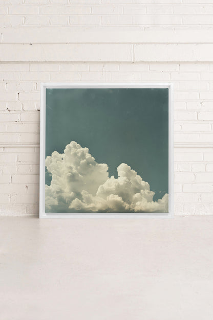 NOSTALGISCHER HIMMEL, Kunstwerk auf gespannter Leinwand