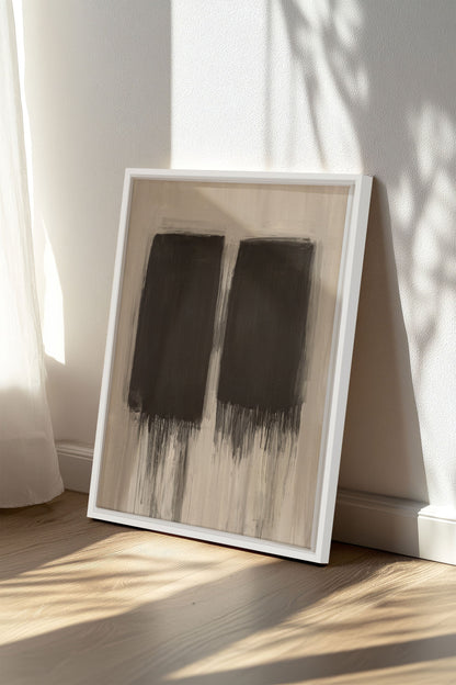 VERBLASSENDE SCHATTEN, Oeuvre auf Keilrahmen