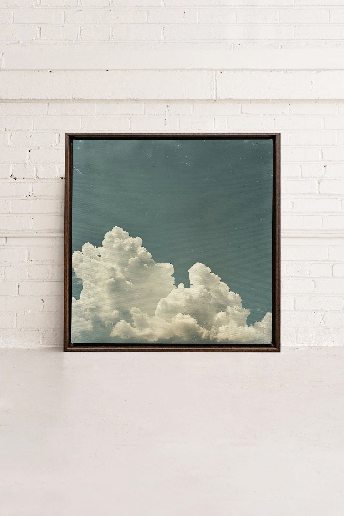 NOSTALGISCHER HIMMEL, Kunstwerk auf gespannter Leinwand