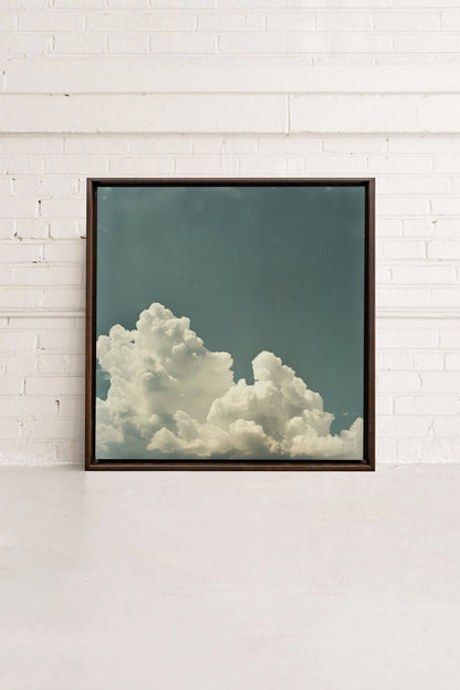NOSTALGISCHER HIMMEL, Kunstwerk auf gespannter Leinwand