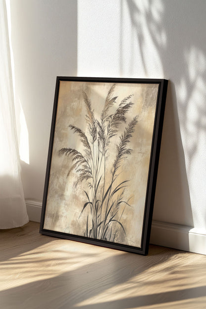 Wilde Brise, Werk auf gespannter Leinwand